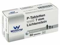 P Tabletten weiss 7 mm Teilk.