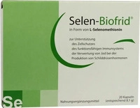 PZN-DE 04240988, Selen Biofrid Kapseln (20 stk)