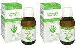 Norsan Omega-3 Vegan Algen&ouml;l fl&uuml;ssig 2er Pack