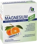PZN-DE 15529887, Avitale Magnesium 400 direkt Orange Portionssticks 20X2.1 g,