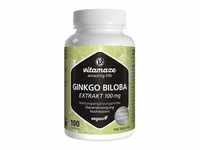 Ginkgo Biloba 100 mg hochdosiert vegan Kapseln
