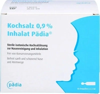 PZN-DE 14293655, Kochsalz 0,9% Inhalat P&auml;dia Ampullen 60X2.5 ml, Grundpreis:...