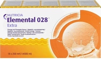 PZN-DE 00626656, Danone Elemental 028 Orange Ananas fl&uuml;ssig 18X250 ml, Grundpreis: