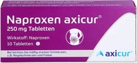 PZN-DE 14412114, axicorp Pharma Naproxen axicur 250 mg Tabletten 10 stk