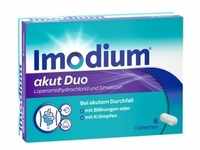 Imodium akut Duo - bei akutem Durchfall, Blähungen & Krämpfen