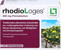 PZN-DE 14006259, Dr. Loges + rhodioLoges 200 mg - Rosenwurz Filmtabletten 120 stk