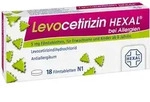 PZN-DE 14238248, Levocetirizin HEXAL bei Allergien 5 mg Filmtabletten 18 stk