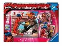Ravensburger Verlag - Ravensburger Kinderpuzzle 05189 - Unsere Helden Ladybug und Cat
