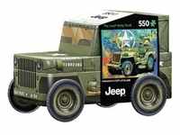 Eurographics - Armee Jeep Puzzledose 550 Teile