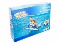 Splash & Fun Splash & Fun - Wasser-Reittier DELPHIN (150x80cm) in blau