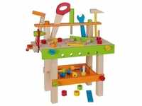 Eichhorn - Spielzeug-Werkbank 49-teilig aus Holz