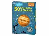 moses Verlag - Kartenset – 50 STERNBILDER & PLANETEN – entdecken & bestimmen