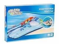 Splash & Fun - Luftmatratze BEACH FUN mit Sichtfenster (110x60cm) in blau