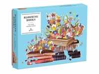 Galison - Wonder Books - Blooming Books 750 Piece Shaped Puzzle