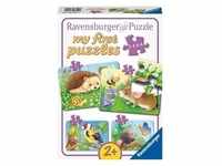 Ravensburger Verlag - My first puzzles – Süße Gartenbewohner 2/4/6/8-teilig