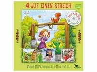 Magellan Verlag - 4 auf einen Streich – Meine Märchenpuzzle-Box 4x25-teilig –