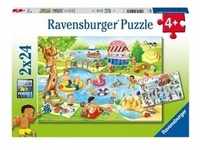 Ravensburger Verlag - Ravensburger Kinderpuzzle - 05057 Freizeit am See - Puzzle für