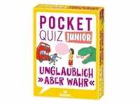 moses. Verlag - Pocket Quiz junior Unglaublich, "aber wahr" (Kinderspiel)