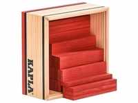 KAPLA® - Holzbauplättchen QUADRATE 40-teilig in rot