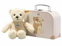 Steiff - Teddybär MILA (21cm) im Koffer in vanille