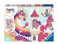 Ravensburger Verlag - Puzzle PUZZLE&PLAY - RITTERBURG 1 2x24-teilig