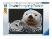 Ravensburger Verlag - Ravensburger Puzzle - Süßer kleiner Otter - 500 Teile Puzzle