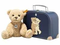 Steiff - Teddybär BEN (21cm) im Koffer in hellbraun