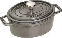 Staub 1101518, Staub - La Cocotte oval 15 cm, graphitgrau, 40509-477 / 1101518