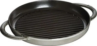 Staub 1203018, Staub - Grillpfanne, rund, 26 cm, graphitgrau, 40509-522 / 1203018