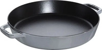 Staub 1313418, Staub - Pfanne mit 2 Griffen, rund, 34 cm, 40511-072 / 1313418