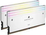 Corsair Dominator Titanium RGB DDR5 96GB (2x48GB) 6400MHz Arbeitsspeicher wei&szlig;