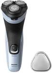 Philips 3000X Rotationsrasierer schwarz/blau