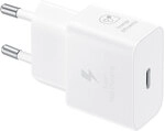 Samsung EP-T2510X Handy Ladeger&auml;t mit Schnellladefunktion USB-C wei&szlig;