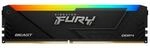 Kingston FURY Beast RGB 32GB Kit DDR4-3200 CL16 Arbeitsspeicher schwarz