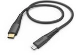 Hama Ladekabel, USB-C - Lightning, 1,5 m, Schwarz
