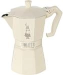 Bialetti Moka Exclusive 6TZ Espressokocher creme
