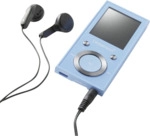 Intenso MP3 Player Video Scooter Bluetooth blau