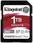Kingston Canvas React Plus SDXC UHS-II U3 V60 Speicherkarte 1TB