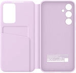 Samsung Smart View Wallet Smartphone Case EF-ZA556 f&uuml;r das Galaxy A55 5G lavender