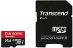 Transcend TS64GUSDU1 Extreme-Speed microSDXC 64GB Speicherkarte