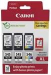 Canon PG-545XL / CL-546XL Tintenpatronen Multipack