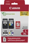 Canon PG540XL/CL541XL Tintenpatronen Value Pack + 50 Blatt