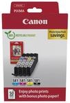 Canon CLI-581 Tintenpatronen Multipack 4-farbig