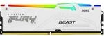 Kingston FURY Beast RGB EXPO 64GB DDR5-6400 CL32 Arbeitsspeicher wei&szlig;