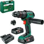 Bosch AdvancedImpact 18V-80 QuickSnap Akku-Schlagbohrschrauber 2x 2,5Ah + Ladeger&auml;t