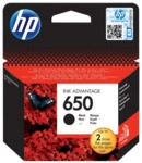 HP No.650 Tintenpatrone schwarz Tinte Original