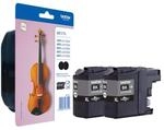 Brother LC-127XL Tintenpatronen Doppelpack schwarz XL