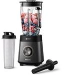 Philips 5000-Serie HR3041/00 Standmixer inkl. Blend-and-go-Beh&auml;lter schwarz