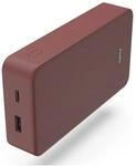 Hama Power Pack "Colour 20", 20000mAh, 2 Ausg&auml;nge: USB-C, USB-A, Rot