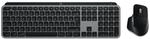 Logitech MX Keys S Combo f&uuml;r Mac Tastatur-Maus-Set grau